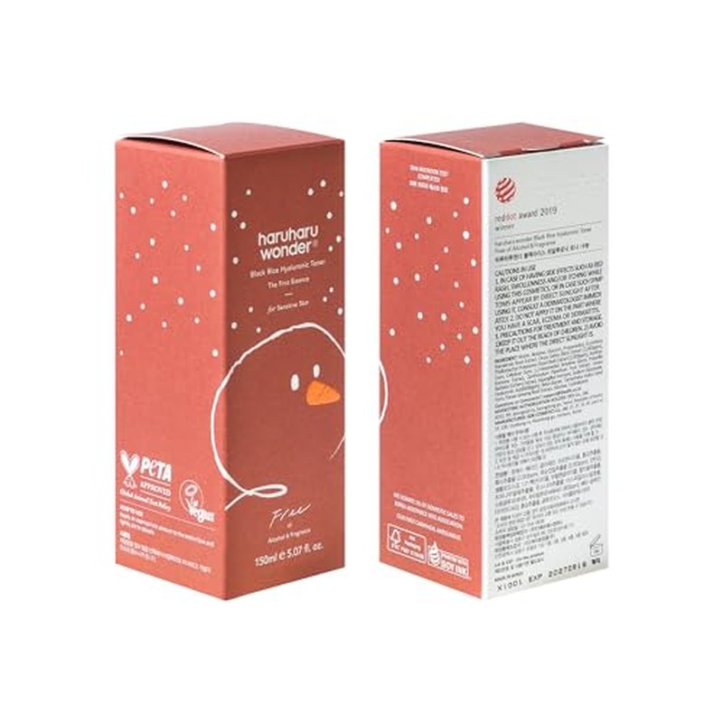 HARUHARU Black Rice Hyaluronic Toner | Sensitive Skin, Hydrating