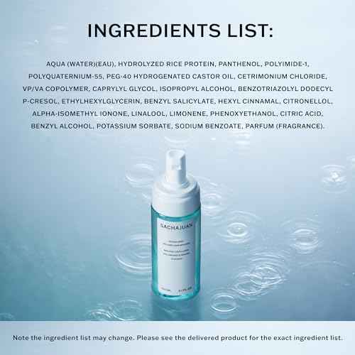 SachaJuan Ocean Mist Volume Hair Mousse 150 ml / 5.1 oz