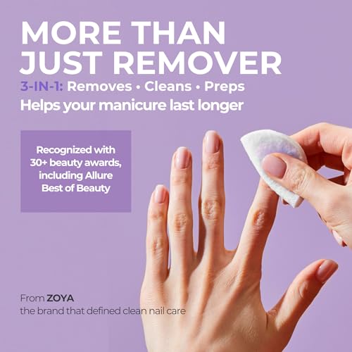ZOYA Remove Plus 3-in-1 Nail Polish Remover, Cleanser & Prep - 8 fl oz