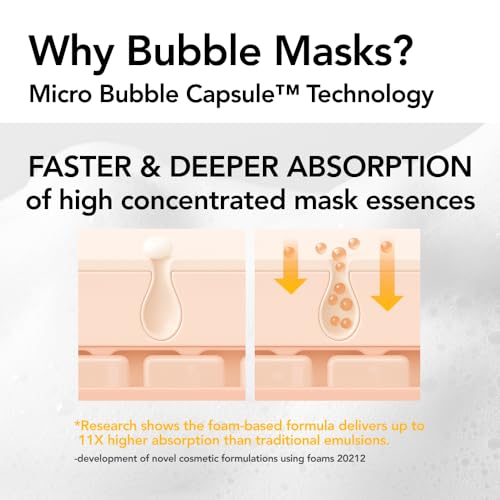 MENOKIN 30-Second Quick Bubble Mask - Vitamin C & Niacinamide