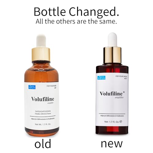 Volufiline Serum, Pure Volufiline Oil for face, breast, butt, under eyes, Skin Elasticity, 100% Genuine, France Sederma, Cosmetic Ingredient booster korean volifiline glass bottle, 1.7 fl. oz. / 50 ml