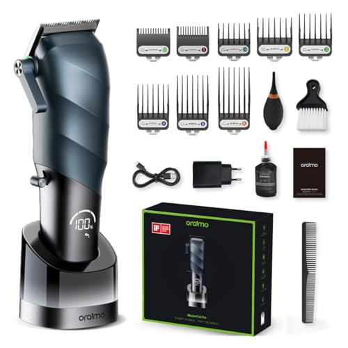 Oraimo MasterCut Pro Hair Clipper - X-Shaped Blade, Zero-Gap