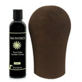 Tan Physics Sunless Tanner 8oz with Tanning Mitt ? Self Tanning Lotion ? Instant Tan Lotion for Face & Body ? Natural Self Tanner for a Streak-Free, Long-Lasting Glow