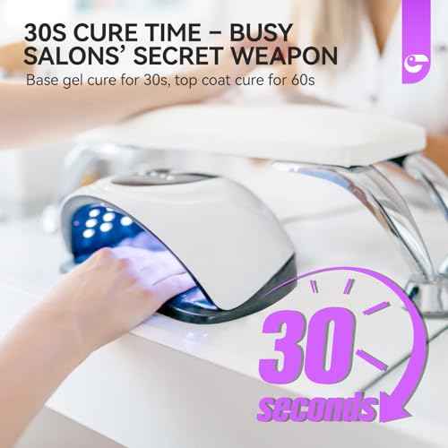 gelike ec Base Gel Top Coat Set: 2x100ml Professional Salon Duo for Long-Lasting Polish (Non-Toxic Formula)