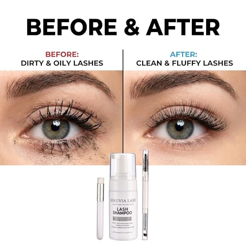 Eyelash Shampoo for Extensions - Oil-Free Foaming Cleanser 100ml