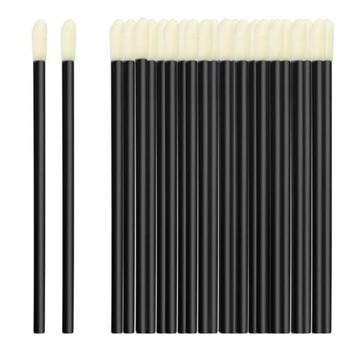 Disposable Lip Brush Set 100 Pcs Cosmetic Applicators for Lipstick & Lip Gloss