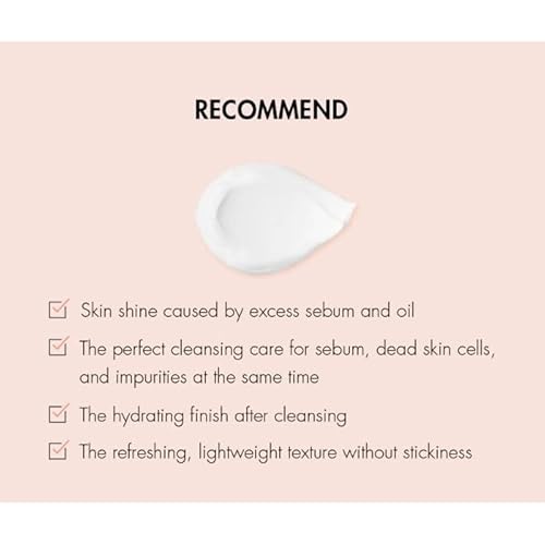 Dr.Ceuracle 5¥á Control Clearing Cleansing Foam | Deep Cleansing Sebum Care, Pore Purifying | A Special Foaming Cleanser For Dehydrated, Oily Skin That Cleanses Away Pore-Clogging Sebum and Innecessary Oil Without Tightness
