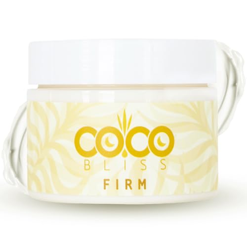 Cocobliss Skin Tightening Cream - Firming Lotion and Moisturizer for Bums, Legs, Tummy & Body - Hydrating with Guaran?, Coco Butter, A?a? Oil - Beautiful Glow and Vanilla Scent For men & women