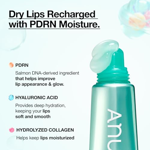 Anua PDRN Lip Serum - Hydrating Lip Care, 0.33 fl.oz