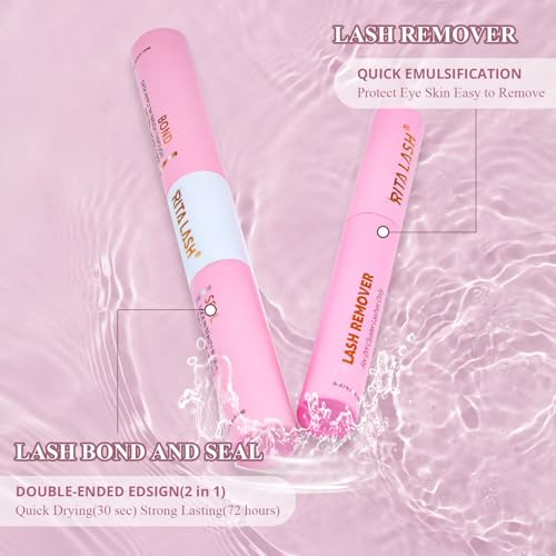 RITALASH Lash Clusters Kit for Beginners - 60D/80D/100D Lash Extensions
