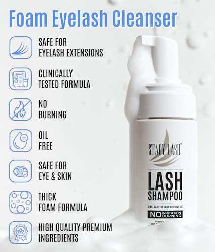 STACY LASH Eyelash Shampoo & Growth Serum Bundle