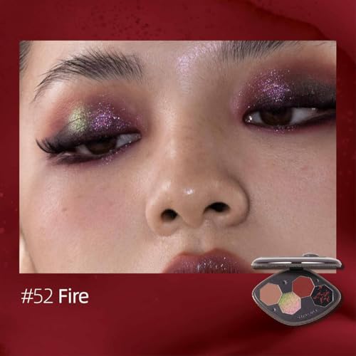 GIRLCULT 4-Color Eyeshadow Palette - Matte & Glitter Quad