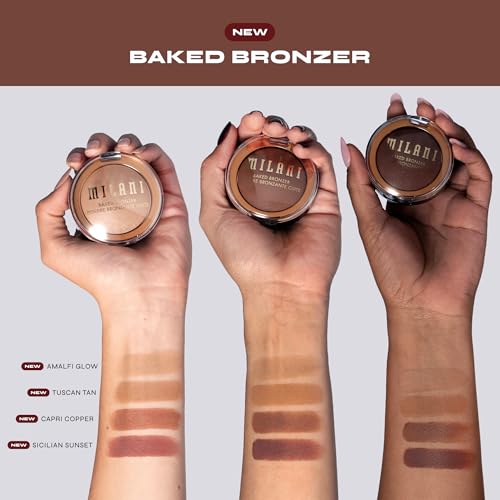 Milani Baked Bronzer Tuscan Tan - 12-Hour Sun-Kissed Glow