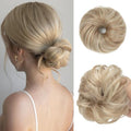 Small Messy Bun Hair Piece for Thin Hair - Lightweight Curly Updo