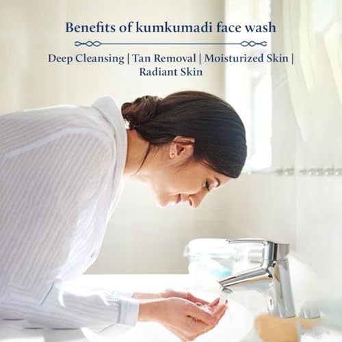 Blue Nectar Kumkumadi Face Wash with with Saffron for Women & Men (3.38 Fl Oz) along with Bakuchiol Anti Aging Serum for Fine Lines (1 Fl Oz)