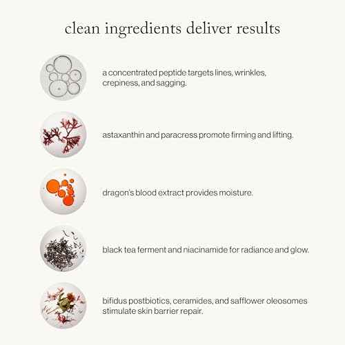 goop Beauty Peptide Serum | Reduces Fine Lines, Wrinkles, & Dark Spots | Peptides, Ceramides, & Niacinamide | Anti Aging Treatment to Improve Firmness & Elasticity | 1 fl oz