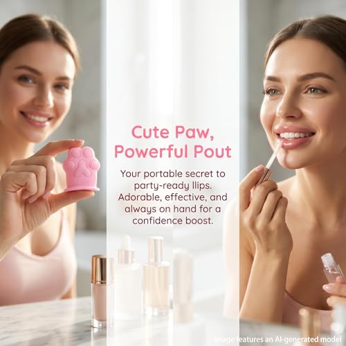 Cat Paw Silicone Lip Plumper - Instant Volume Lip Pump