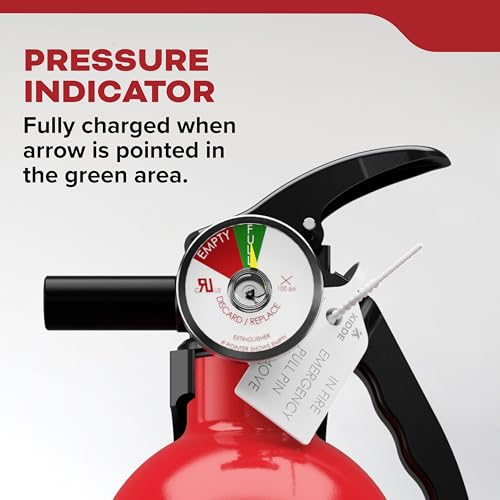Kidde 110 Fire Extinguisher - 2.5 lb Multi-Purpose for Home Use