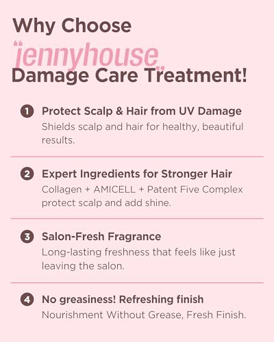 JENNYHOUSE Salon Therapy Hair Mask with Hydrolyzed Collagen & Biotin
