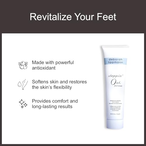 Deborah Lippmann Steppin' Out Foot Cream 5.2 oz