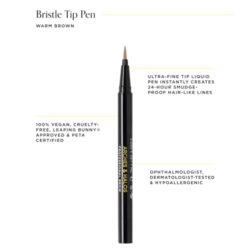 Arches & Halos Eyebrow Pencil - Fine Tip Brow Pen Waterproof