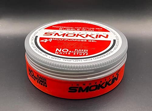 INNOVATION SMOKKIN Strong Hold Hair Gel, Edge Control, Braiding Gel, Locking & Twist Styling Wax, Versatile Styling Locking Gel Applicable To Diverse Hair Types. Delicious Fragrance.