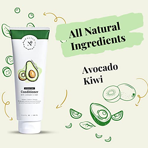 NaturAll Hydrating Conditioner with Avocado & Kiwi - 11.8 oz