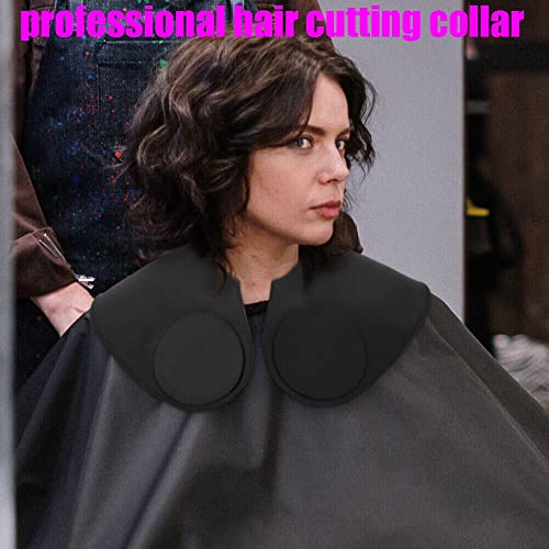Hair Cutting Cape with Guide Collar - Stylist Salon Cape
