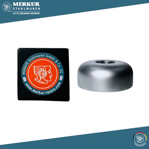 MERKUR Razor Stand 4006 in Matt Chrome | Made in Germany | Fits MERKUR Models 15, 33, 23, 24, 25, 34, 37