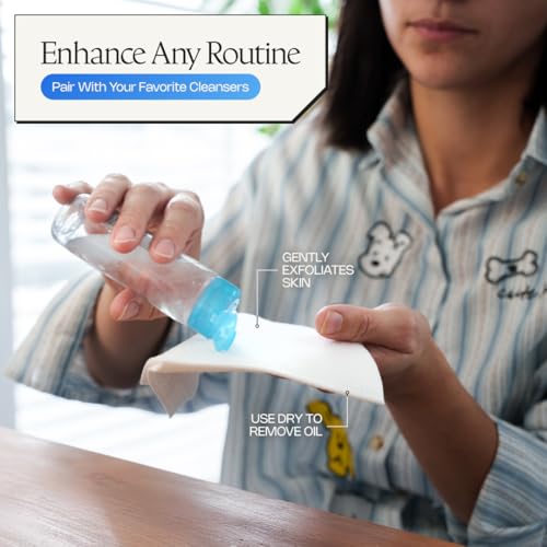 Cleo Health & Beauty Ultra-Soft Disposable Face Towels ? Hygienic Facial Towels for Skincare, Makeup Removal, and Face Drying ? One-Time Use Clean for Sensitive Skin