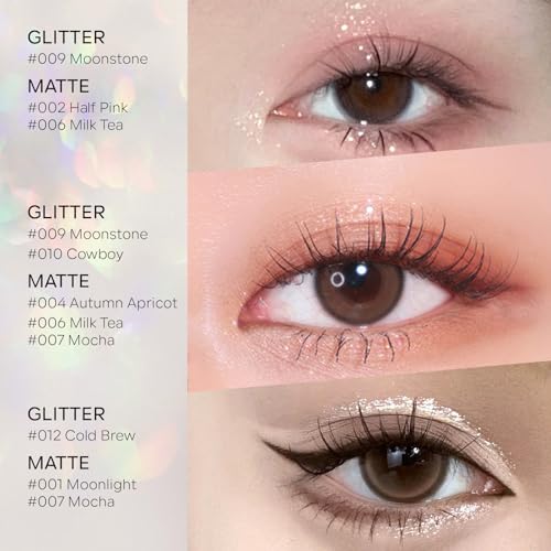 KYDA Matte Eyeshadow Duo - Vanilla & Nude Beige