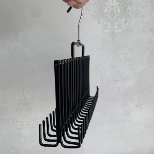 Hair Extension Holder with 38 Hooks & Transparent Storage Bag