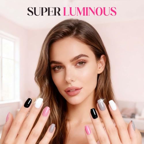 Mintiml 3-in-1 Gel Nail Polish Pen Set - Fast-Drying DIY Nail Art