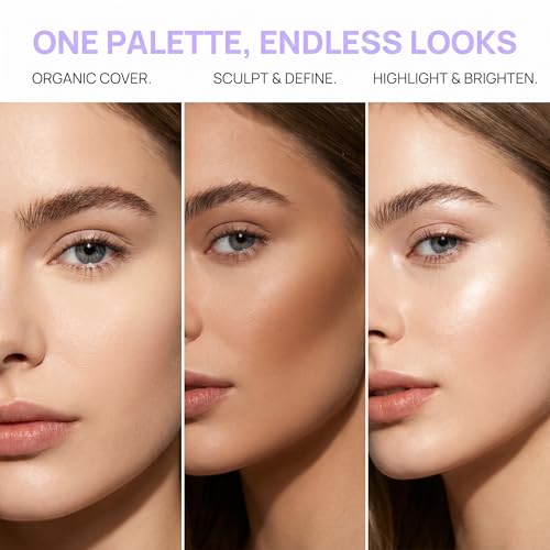 8-Color Soft Matte Concealer Palette - Waterproof Full Coverage