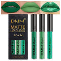 3-Piece Matte Liquid Lipstick Set - Long Lasting & Waterproof