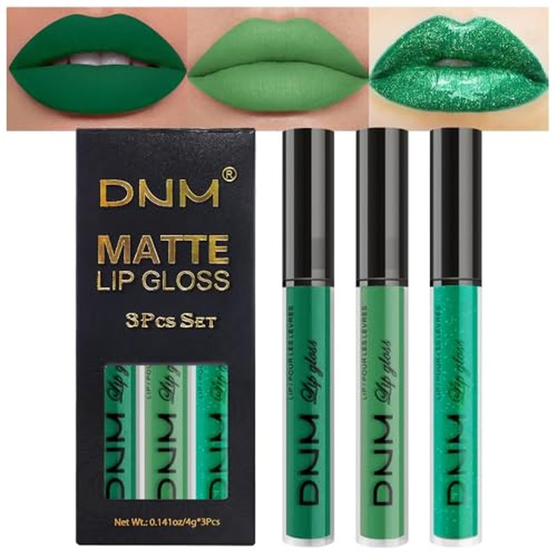 3-Piece Matte Liquid Lipstick Set - Long Lasting & Waterproof