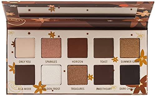 Moira A Dash of Gold Shadow Palette - 10 Pigmented Shades