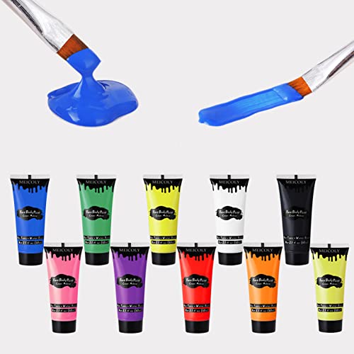 MEICOLY Royal Blue Face Paint 2.37oz Water Based
