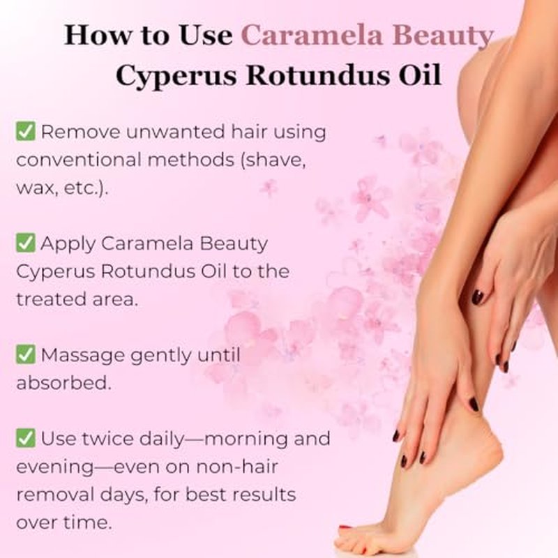 Cyperus Rotundus Body Oil - 60ml After-Shave Moisturizer with Jojoba