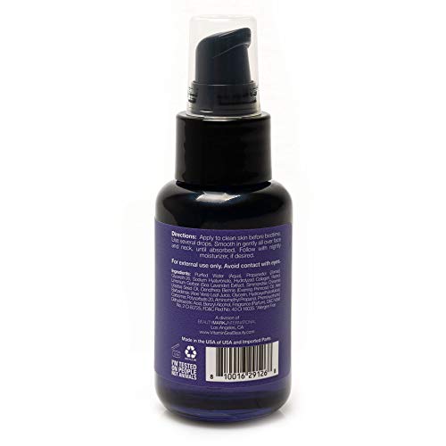 Night Serum Concentrate with Sea Lavender & Jojoba by Vitamins and Sea beauty