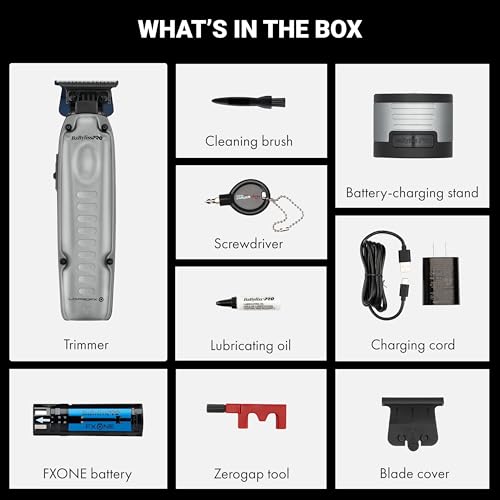 BaBylissPRO FXONE LO-PROFX Cordless Trimmer with Lithium Battery