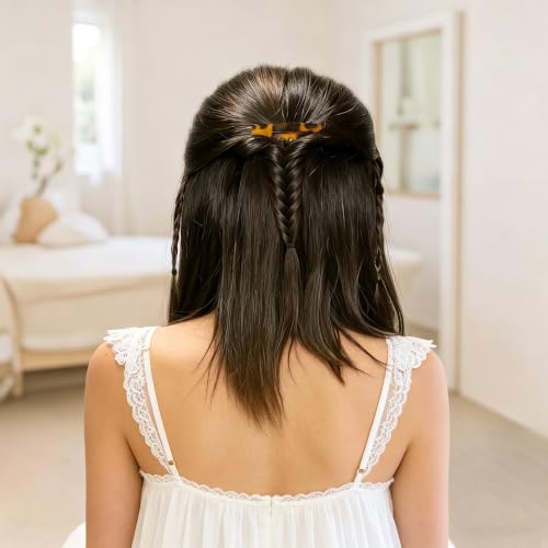 French Hair Side Combs 4 Pack - 2 Inch Twist Clips