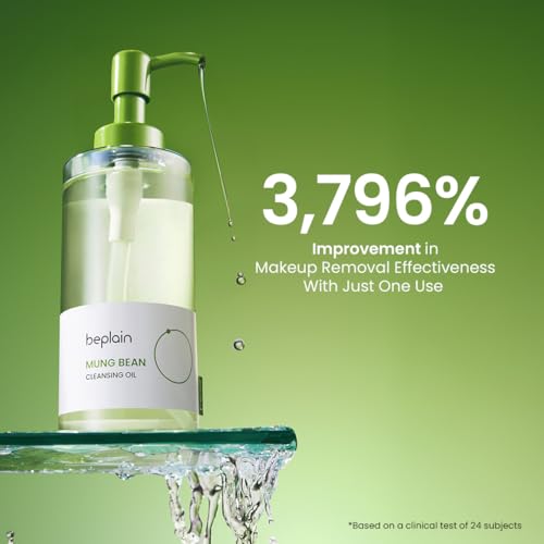 beplain Mung Bean Cleansing Oil - Gentle Makeup Remover 6.76 fl.oz