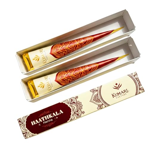 Natural Henna Hair Color Paste - Reddish Brown (Pack of 4)