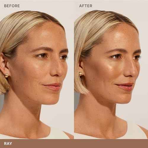 ILIA - Sunshift Cream Bronzer | Non-Comedogenic, Long-Lasting, Vegan, Cruelty-Free | Weightless Bronzer (Ray - Warm Golden Bronze, 0.27 oz | 7.8 g)