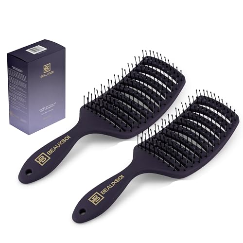 BEAUXSOI Vented Blow Dry Brush for All Hair Types