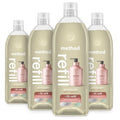 Method Premium Gel Hand Soap Refill, Vanilla + Raspberry, Recyclable Bottle, 34 fl oz (Pack of 4) (Packaging May Vary)