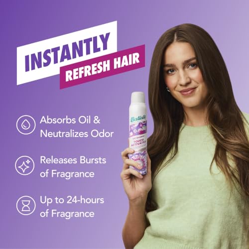 Batiste Touch Activated Dry Shampoo 3.81 Oz with Scent Capsules - Fresh Fragrance