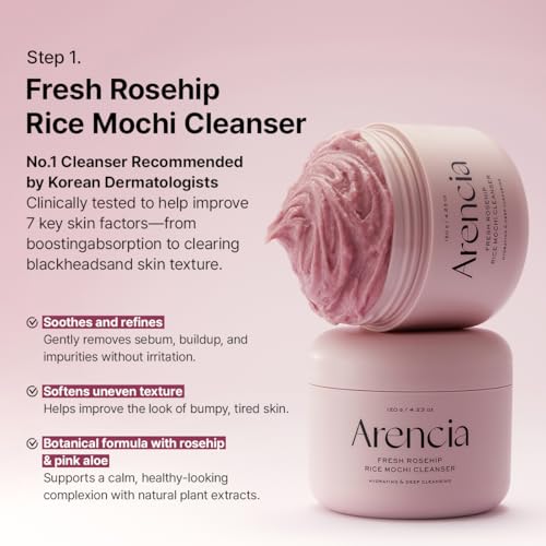 Arencia Collagen Pore Perfection Duo, 2-Step Skincare System for Firming, Smoothing, Pore Minimizing