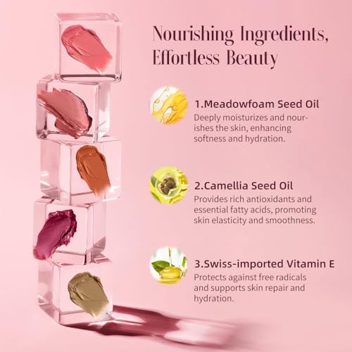 Unidollss Multi-Use Cream Blush Stick - 3-in-1 Hydrating Formula